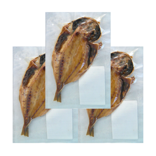 お得!あじの塩焼3枚